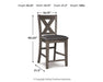 Caitbrook Counter Height Dining Set - LasVegasFurnitureOnline.com