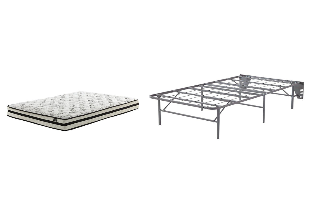 8 Inch Chime Innerspring Mattress Set - LasVegasFurnitureOnline.com