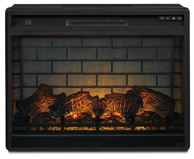 Entertainment Accessories Electric Infrared Fireplace Insert - LasVegasFurnitureOnline.com