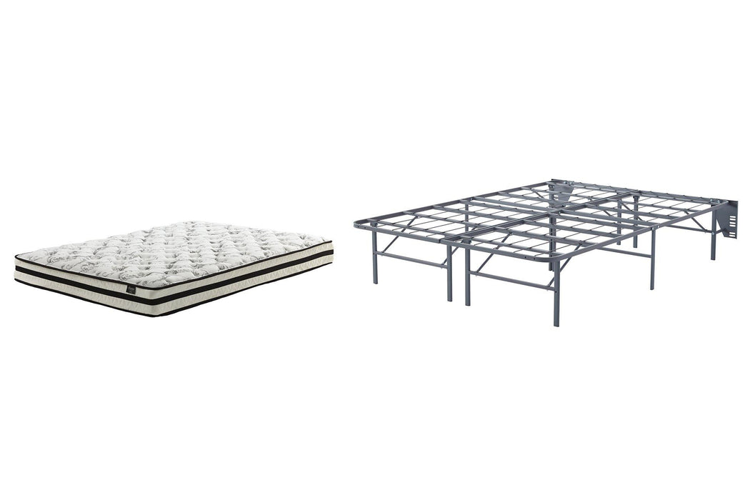 8 Inch Chime Innerspring Mattress Set - LasVegasFurnitureOnline.com