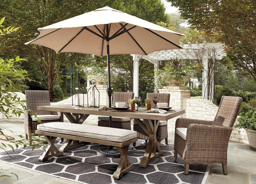Beachcroft Outdoor Dining Table - LasVegasFurnitureOnline.com