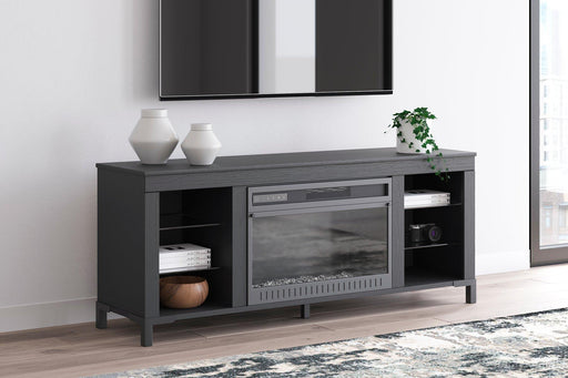 Cayberry 60" TV Stand with Electric Fireplace - LasVegasFurnitureOnline.com