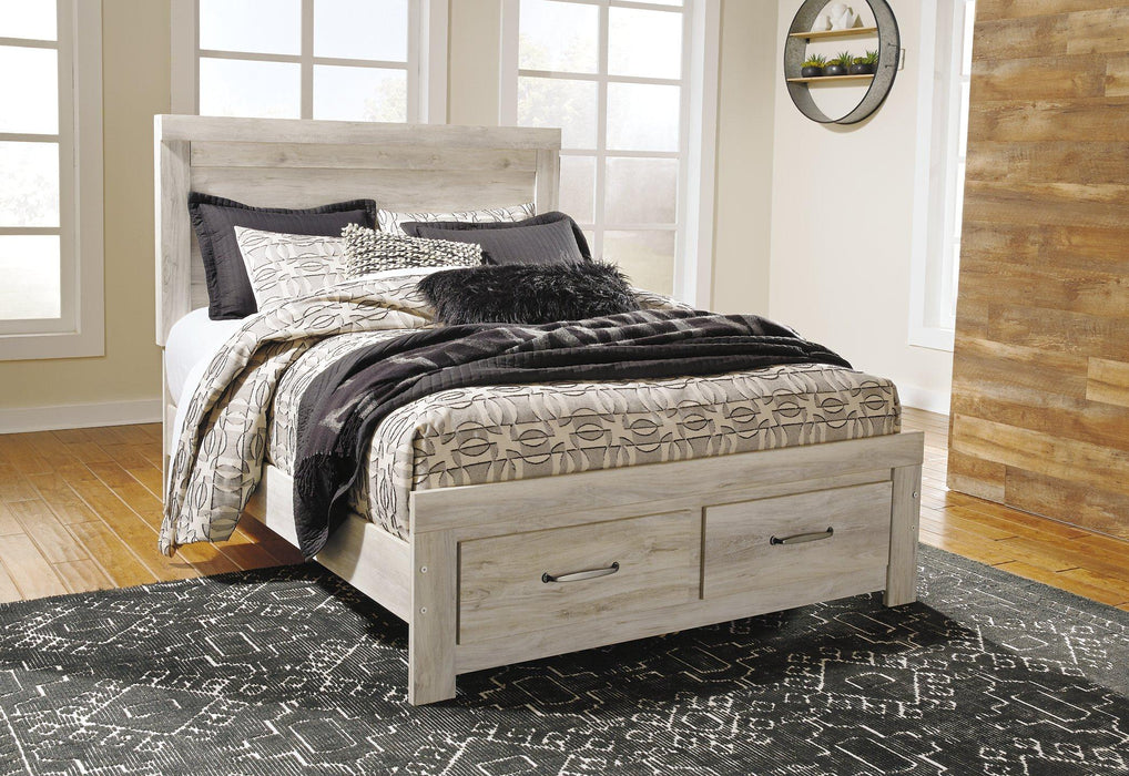 Bellaby Bed with 2 Storage Drawers - LasVegasFurnitureOnline.com