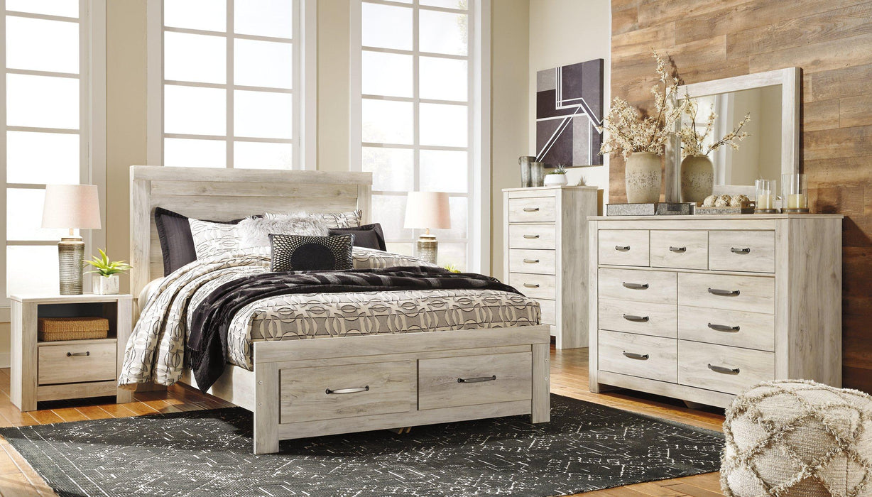 Bellaby Bed with 2 Storage Drawers - LasVegasFurnitureOnline.com