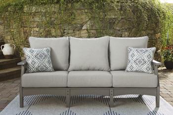 Visola Outdoor Sofa and Loveseat Set - LasVegasFurnitureOnline.com