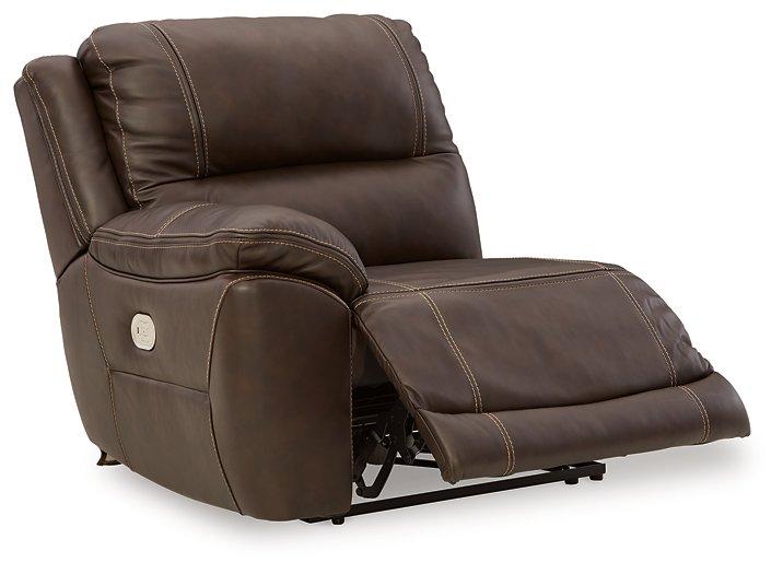 Dunleith Power Reclining Loveseat with Console - LasVegasFurnitureOnline.com