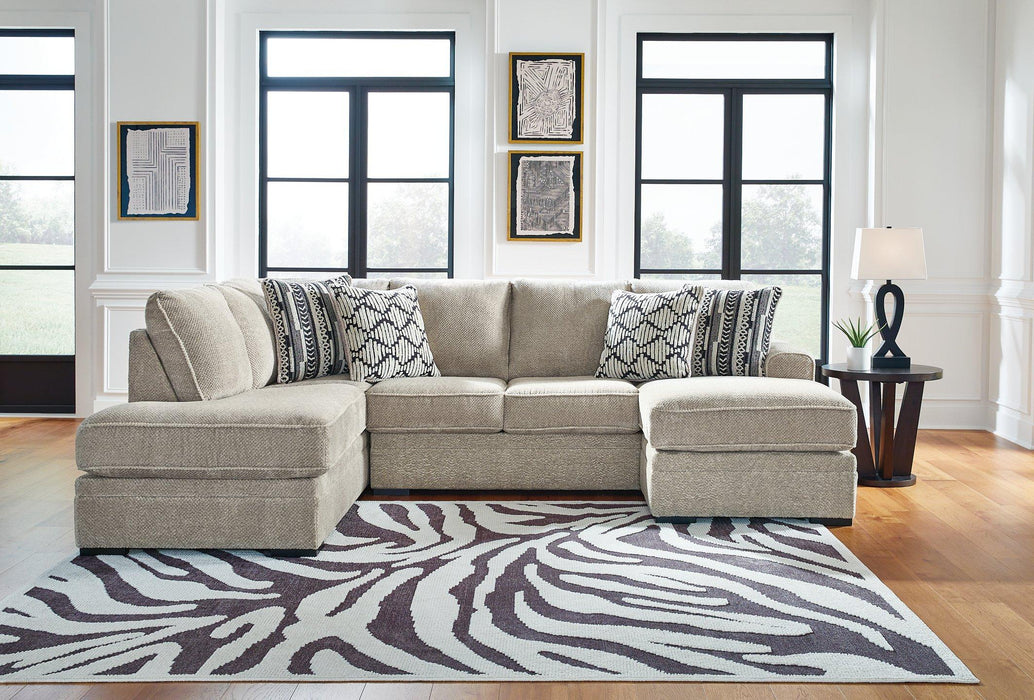 Calnita Sectional with Chaise - LasVegasFurnitureOnline.com