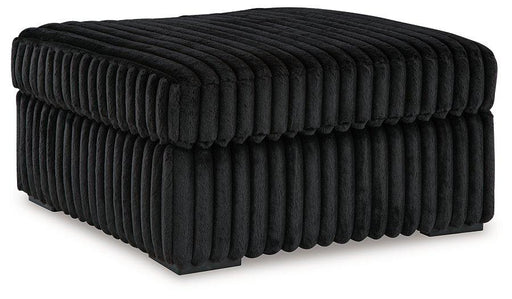 Midnight-Madness Oversized Accent Ottoman - LasVegasFurnitureOnline.com