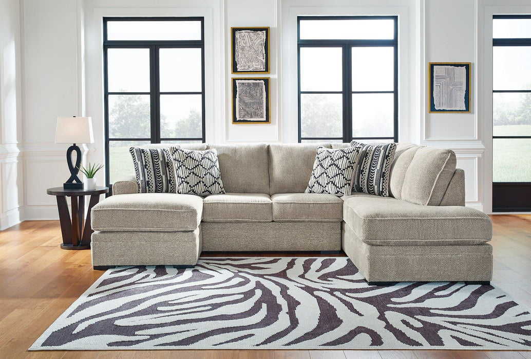 Calnita Sectional with Chaise - LasVegasFurnitureOnline.com
