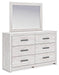 Cayboni Dresser and Mirror - LasVegasFurnitureOnline.com