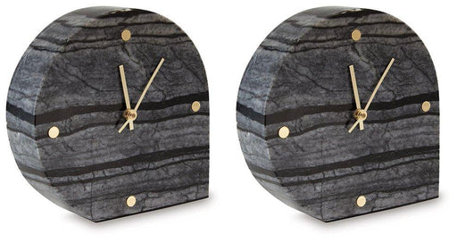 Janmour Table Clock (Set of 2) - LasVegasFurnitureOnline.com