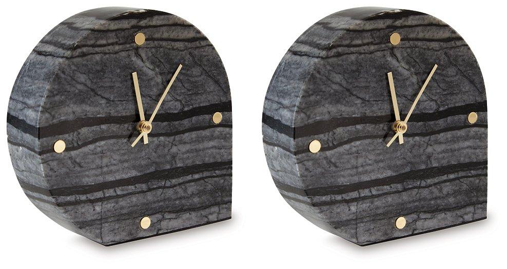 Janmour Table Clock (Set of 2) - LasVegasFurnitureOnline.com