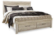 Bellaby Bed with 2 Storage Drawers - LasVegasFurnitureOnline.com