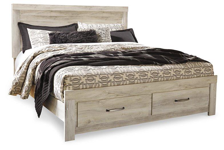 Bellaby Bed with 2 Storage Drawers - LasVegasFurnitureOnline.com