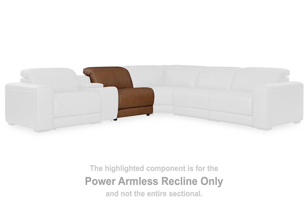 Magic Man 5-Piece Power Reclining Sectional - LasVegasFurnitureOnline.com
