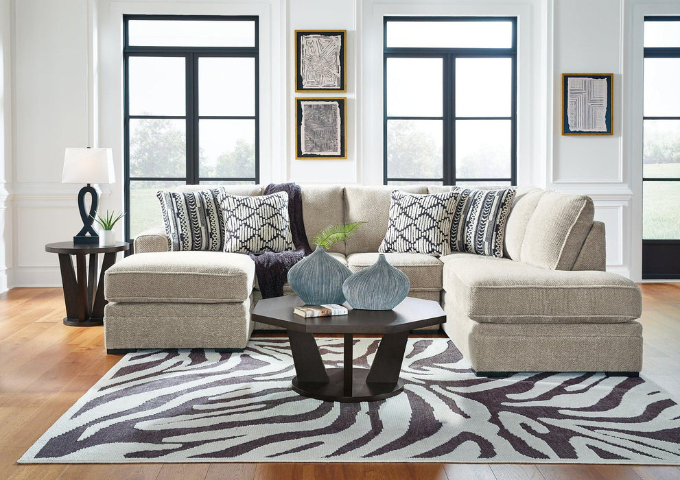 Calnita Sectional with Chaise - LasVegasFurnitureOnline.com