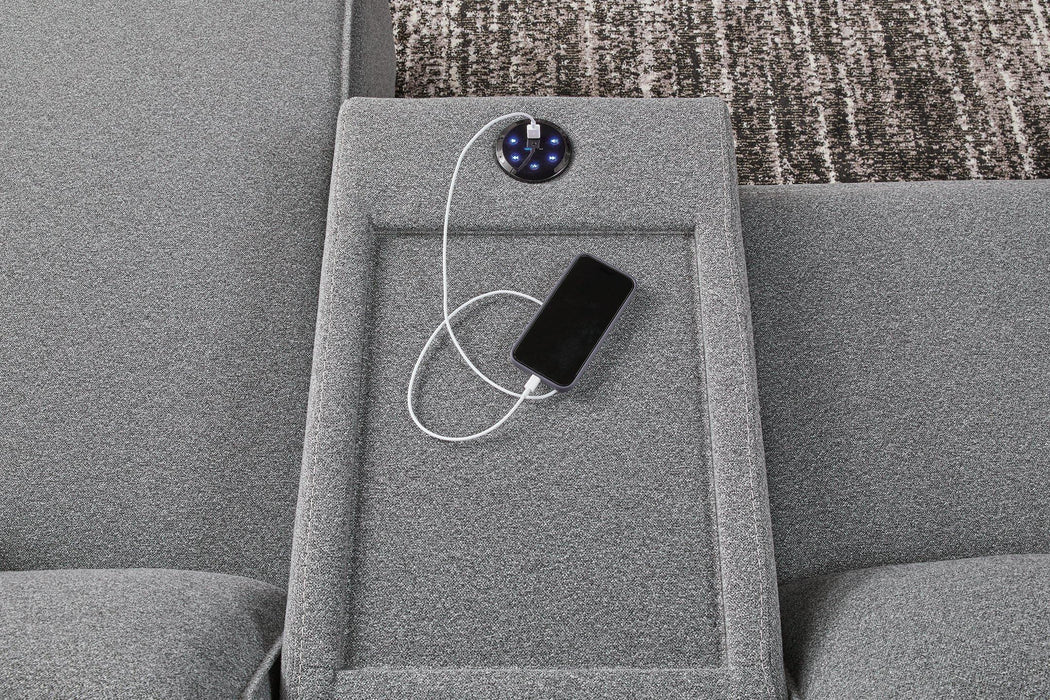 Modmax Power Reclining Sectional - LasVegasFurnitureOnline.com