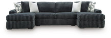 Midnight-Madness Sectional with Chaise - LasVegasFurnitureOnline.com