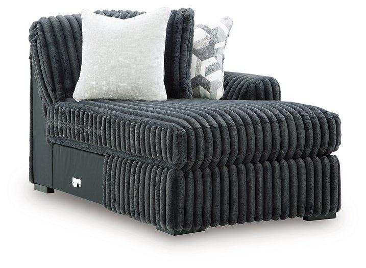 Midnight-Madness Super Chaise - LasVegasFurnitureOnline.com
