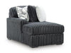 Midnight-Madness Sectional with Chaise - LasVegasFurnitureOnline.com