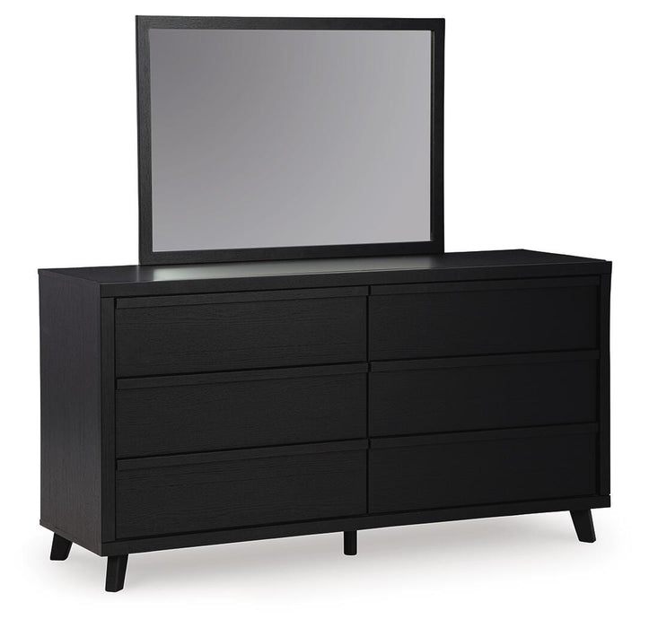 Danziar Dresser and Mirror - LasVegasFurnitureOnline.com