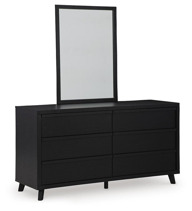Danziar Dresser and Mirror - LasVegasFurnitureOnline.com
