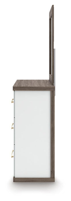 Kendanport Dresser and Mirror - LasVegasFurnitureOnline.com