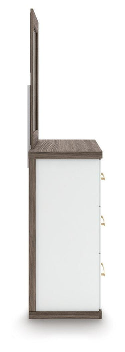 Kendanport Dresser and Mirror - LasVegasFurnitureOnline.com