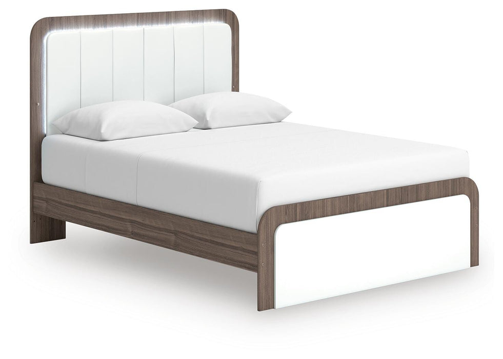 Kendanport Upholstered Bed - LasVegasFurnitureOnline.com