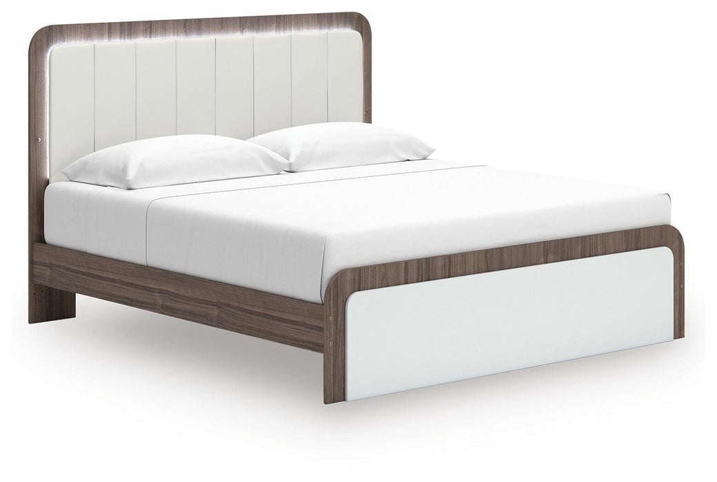 Kendanport Upholstered Bed - LasVegasFurnitureOnline.com
