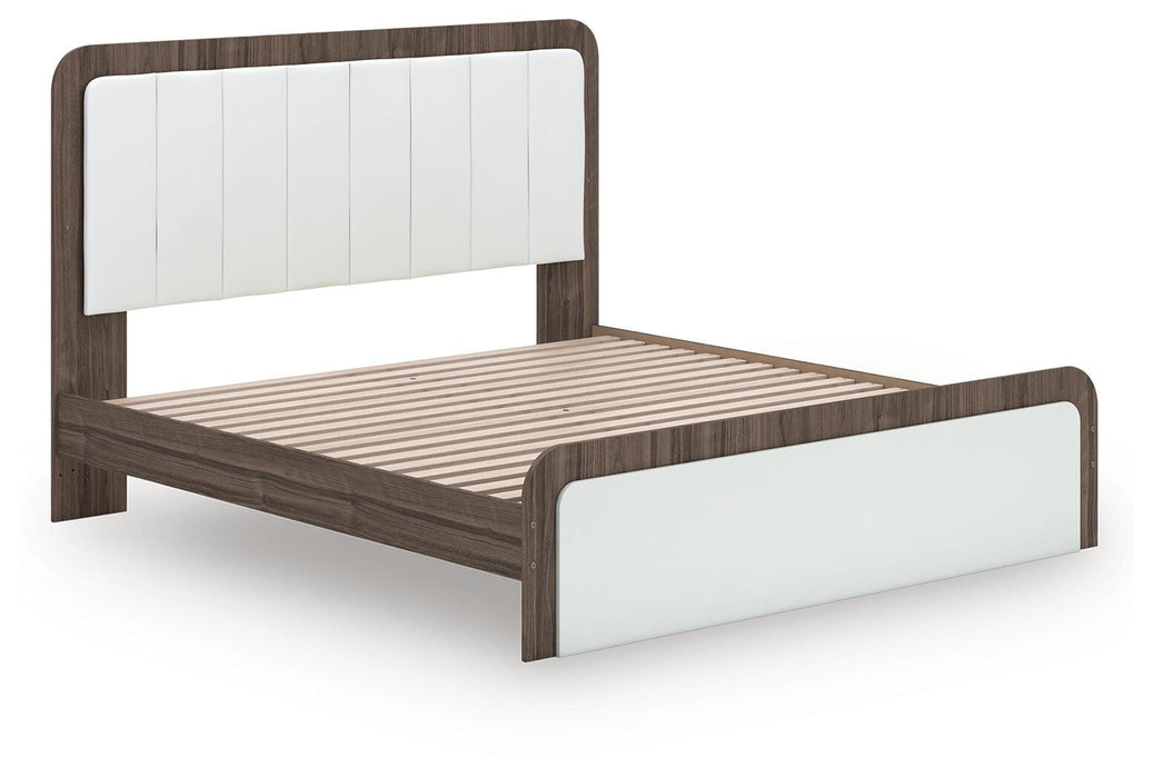 Kendanport Upholstered Bed - LasVegasFurnitureOnline.com