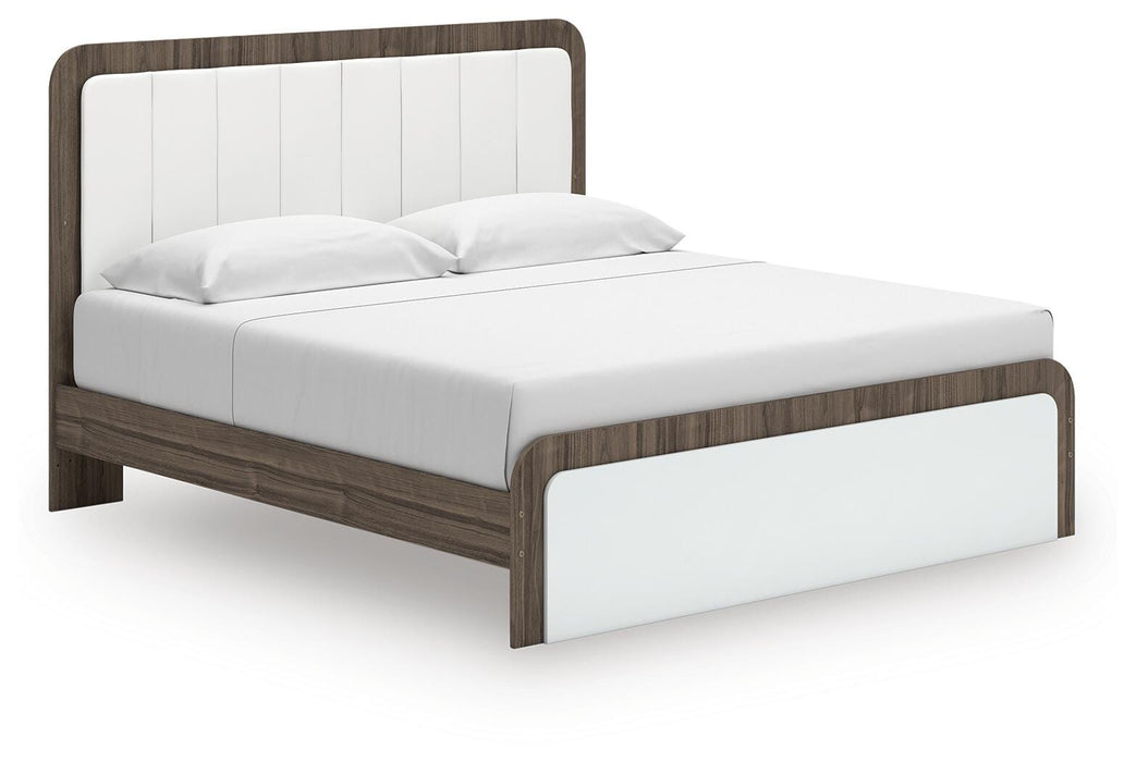 Kendanport Upholstered Bed - LasVegasFurnitureOnline.com