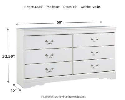 Anarasia Dresser - LasVegasFurnitureOnline.com