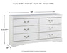 Anarasia Dresser - LasVegasFurnitureOnline.com
