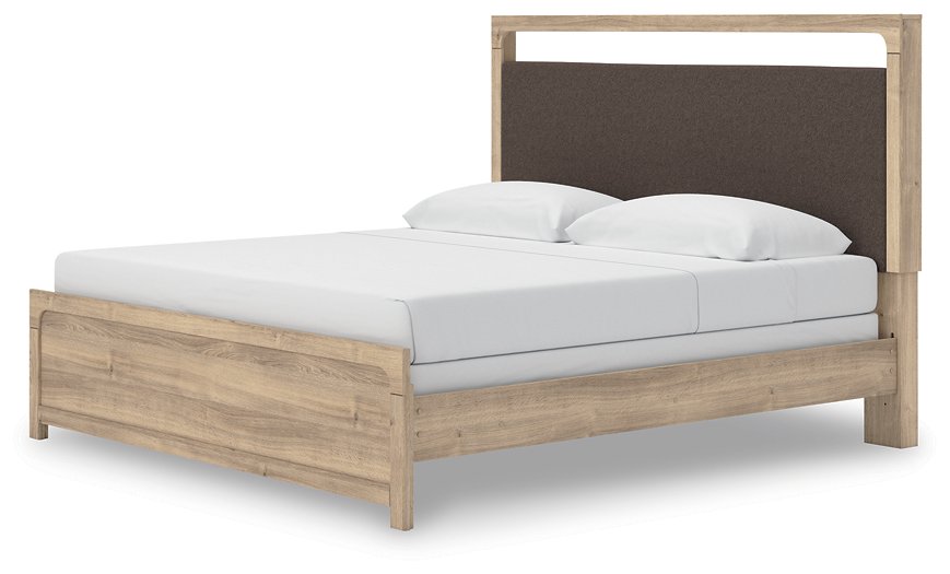Kinlanni Upholstered Bed - LasVegasFurnitureOnline.com