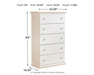 Bostwick Shoals Youth Chest of Drawers - LasVegasFurnitureOnline.com