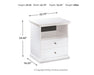 Bostwick Shoals Nightstand - LasVegasFurnitureOnline.com