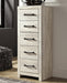 Cambeck Narrow Chest of Drawers - LasVegasFurnitureOnline.com