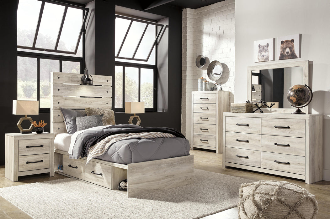 Cambeck Bed with 2 Storage Drawers - LasVegasFurnitureOnline.com