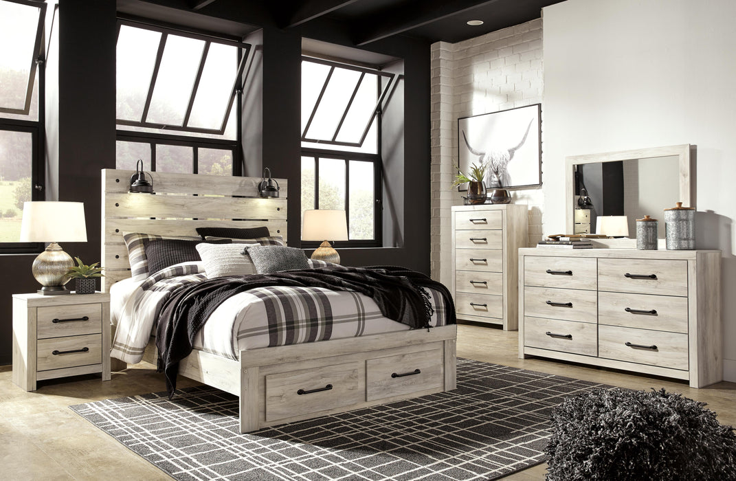 Cambeck Bed with 2 Storage Drawers - LasVegasFurnitureOnline.com
