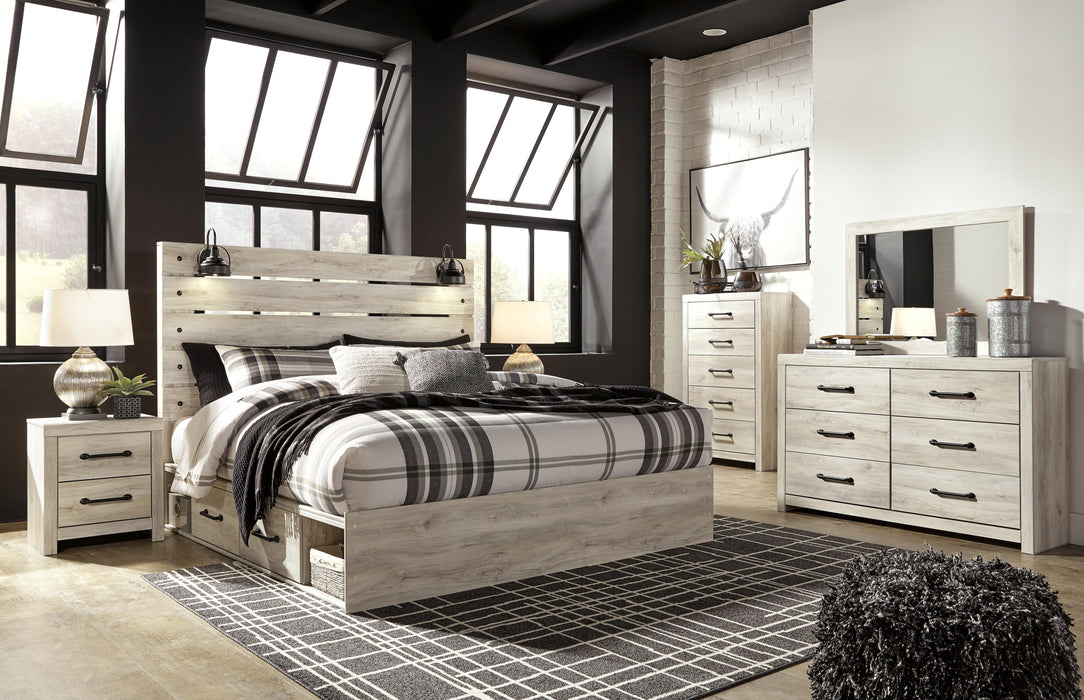 Cambeck Bed with 2 Storage Drawers - LasVegasFurnitureOnline.com