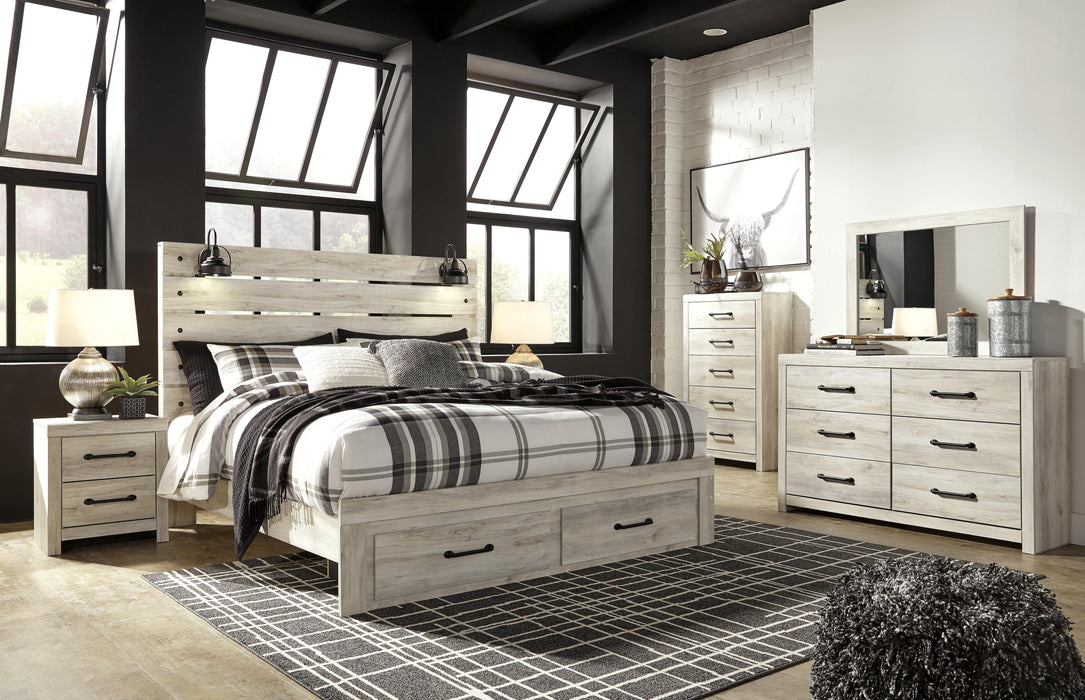 Cambeck Bed with 2 Storage Drawers - LasVegasFurnitureOnline.com