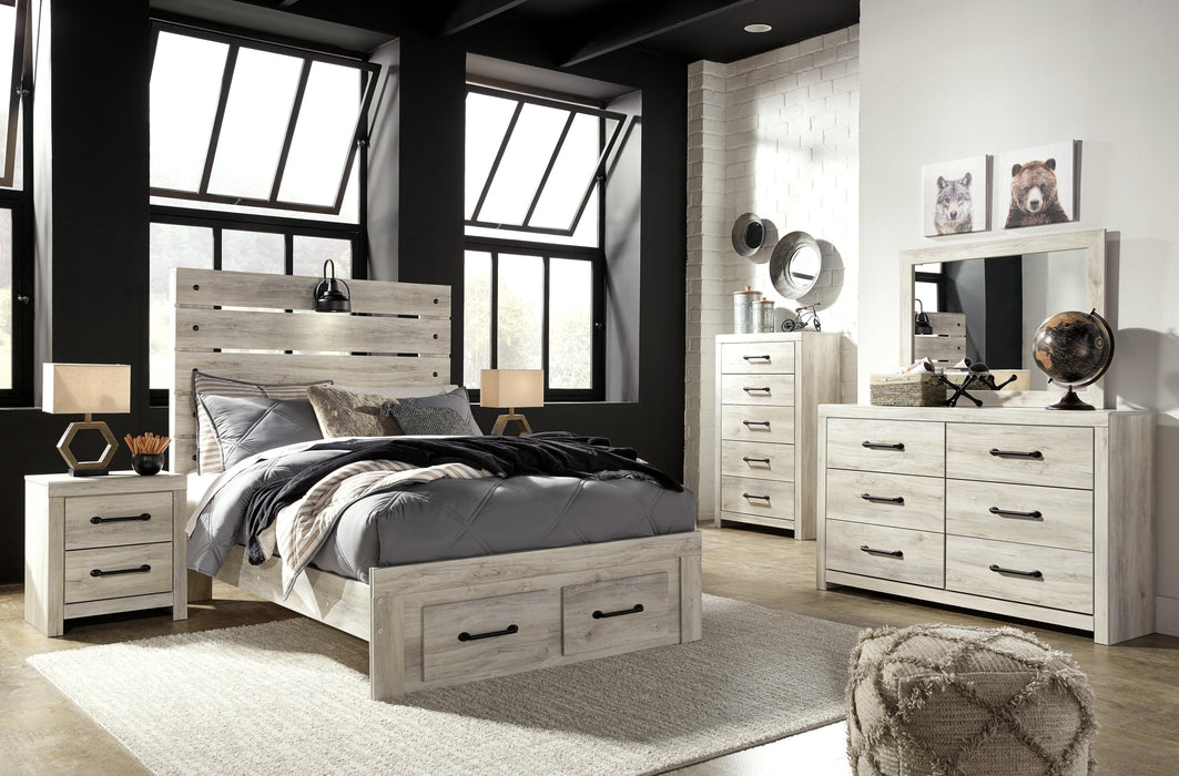 Cambeck Bed with 2 Storage Drawers - LasVegasFurnitureOnline.com