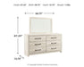 Cambeck Dresser and Mirror - LasVegasFurnitureOnline.com