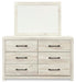 Cambeck Dresser and Mirror - LasVegasFurnitureOnline.com