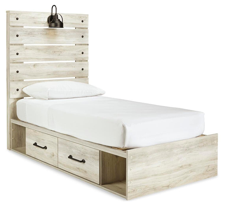 Cambeck Bed with 2 Storage Drawers - LasVegasFurnitureOnline.com