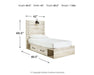 Cambeck Bed with 2 Storage Drawers - LasVegasFurnitureOnline.com