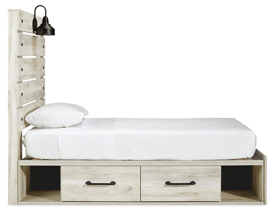 Cambeck Bed with 2 Storage Drawers - LasVegasFurnitureOnline.com