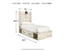 Cambeck Bed with 4 Storage Drawers - LasVegasFurnitureOnline.com