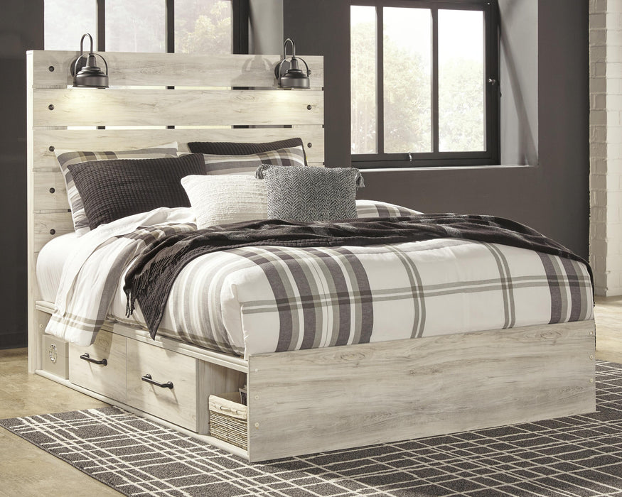 Cambeck Bed with 2 Storage Drawers - LasVegasFurnitureOnline.com
